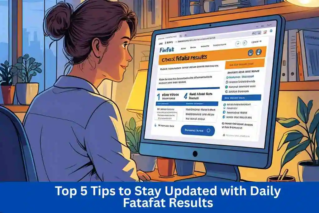 Top 5 Tips to Stay Updated with Daily Fatafat Results